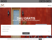 Tablet Screenshot of daugratis.ro